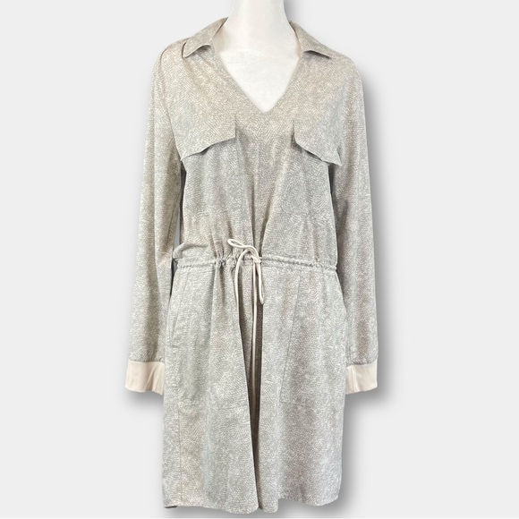 NEW Lululemon Athleta Zuma Tee Shirt Dress Snake Skin Size Medium - Picture 3 of 12